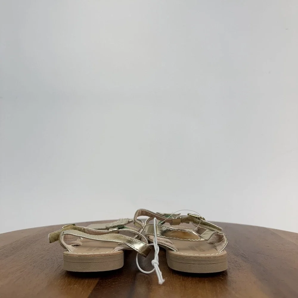 New Little‎ Kids Harper Canyon Pineapple Gold Strappy Comfort Sandals Size 11 C